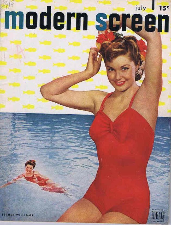 MODERN SCREEN magazine cover Issue 200 July 1947